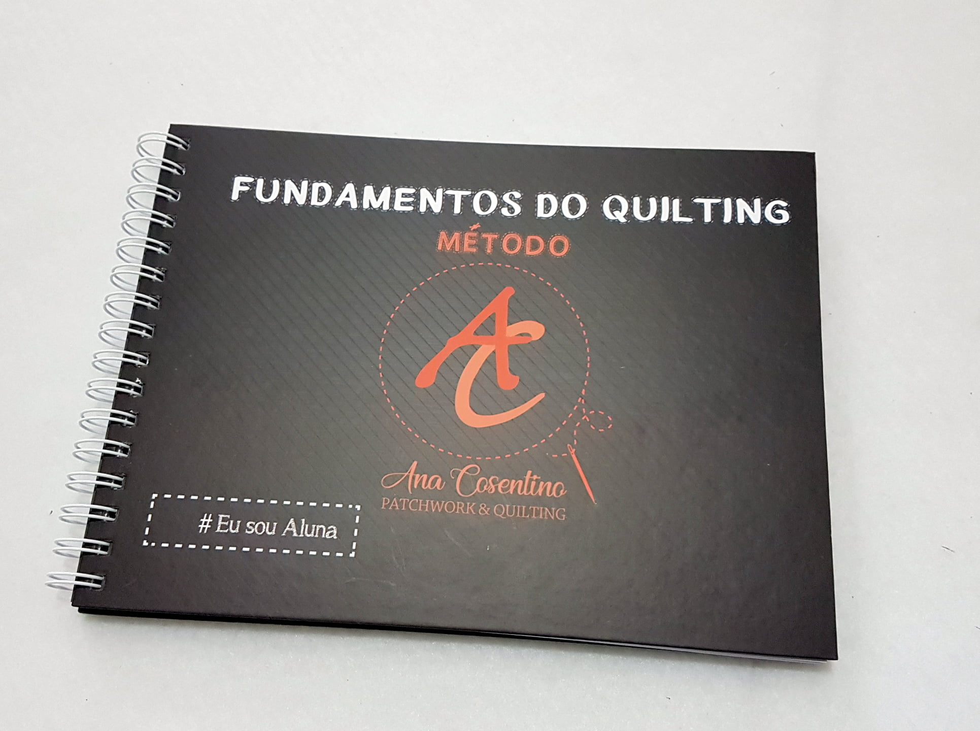 Caderno de Desenho p/ Quilting - Método Ana Cosentino