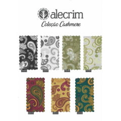 kit de Tecidos para Patchwork Alecrim Coleção Cashmere II - Kit com 11 cores