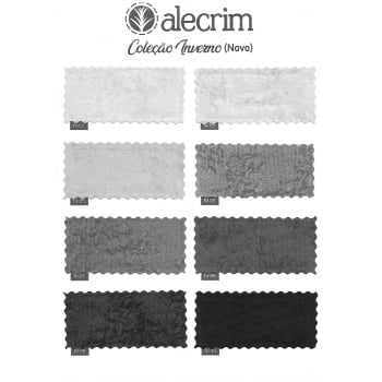 Kit Quadrados de Tecidos Alecrim 12,5x12,5 cm Coleção Inverno com 64 Quadrados no Total