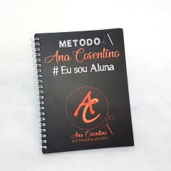 Caderno Quadriculado - Método Ana Cosentino