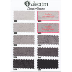 Kit Tecidos Alecrim com 8 cortes de 1m x 1,40m (Total de 8m no Kit) Coleção Inverno-V2